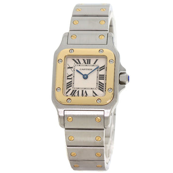 Cartier Santosgalbe Sm Watches W20012C4 Stainless Steel/Ssxk18Yg Ladies