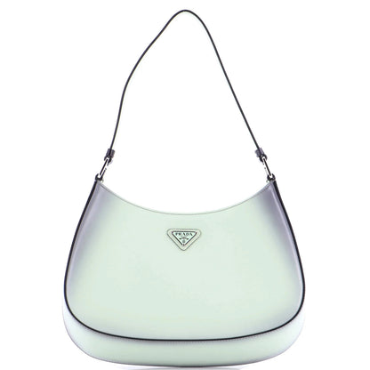 Prada Cleo Shoulder Bag Spazzolato Leather Medium