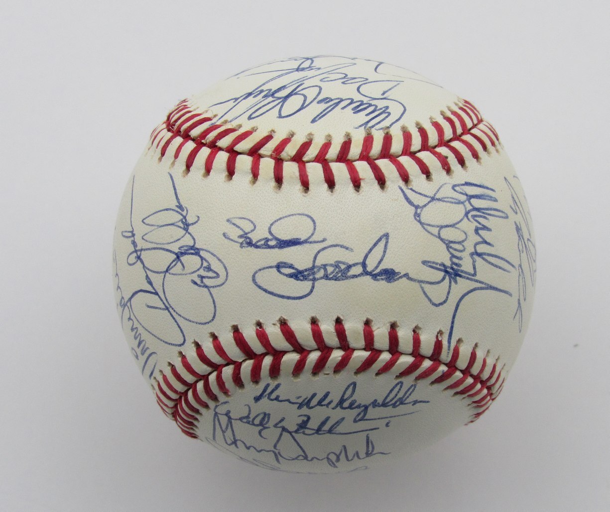 1991 New York Mets Team Signed By 33 Players Onl Baseball Johnson Viola 185519