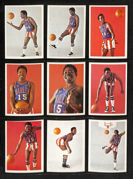1971 Fleer Harlem Globetrotters Basketball Complete Set (84) 197411