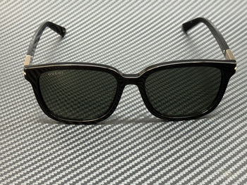 GUCCI GG1505SK 001 Black Grey Men's Large 55 mm