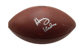Harry Kalas Signed/Autographed Wilson Nfl Leather