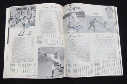 1958 Dodgers Signed/Auto (26) Yearbook Koufax