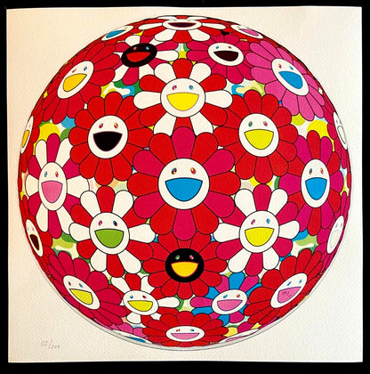 Takashimurakami Lithograph Coa Numbered Pencil