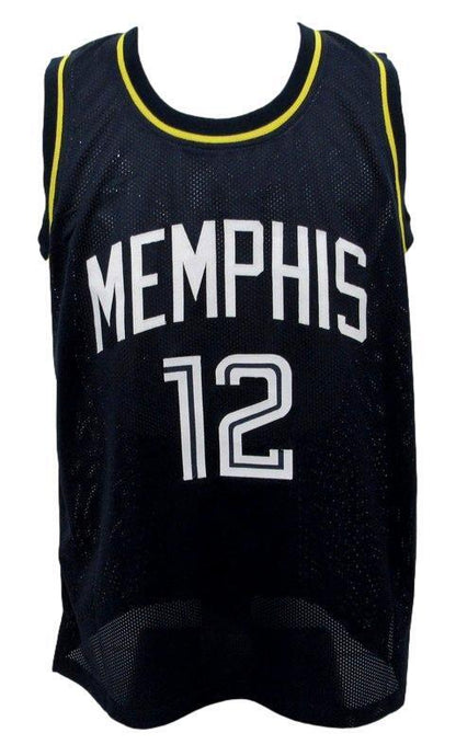 Ja Morant Autographed Black Custom Basketball
