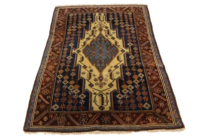 Antique Handmade Geometric Tribal Style Oriental
