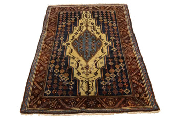 Antique Handmade Geometric Tribal Style Oriental
