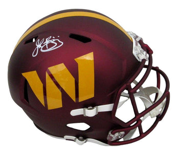 John Riggins Hof Autographed Full Size Speed