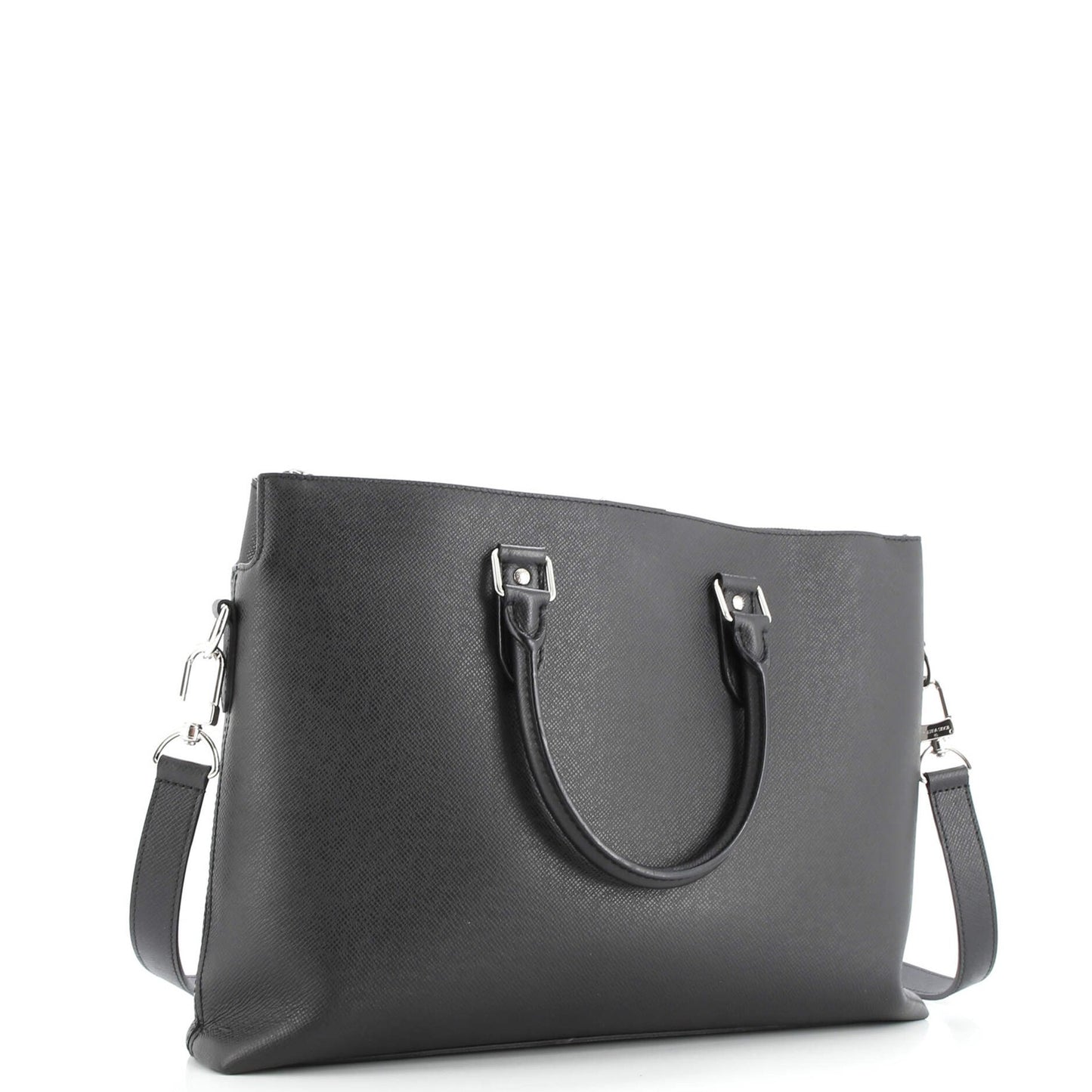 Louis Vuitton Anton Soft Briefcase Taiga Leather