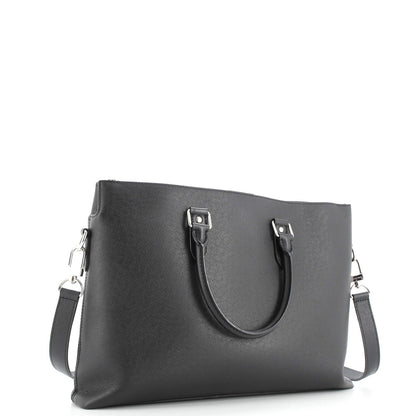 Louis Vuitton Anton Soft Briefcase Taiga Leather