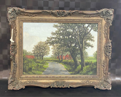 C. B. Turner (British) Original Oil Painting Landscape Signed Framed