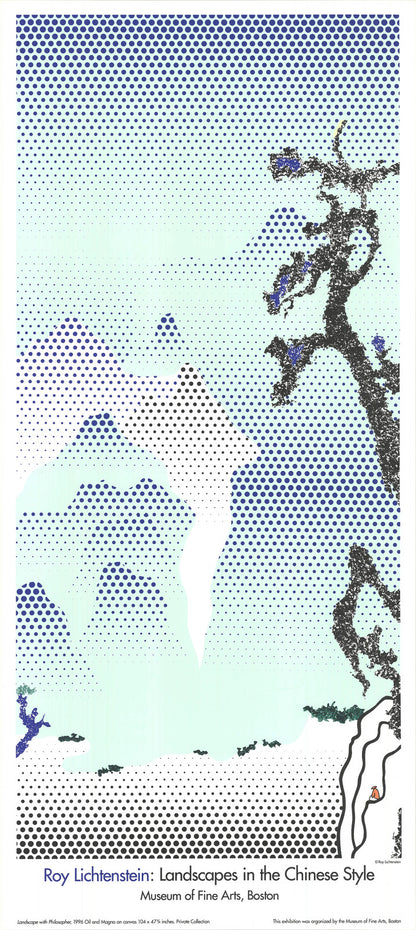 Roy Lichtenstein Landscape With Philosopher,