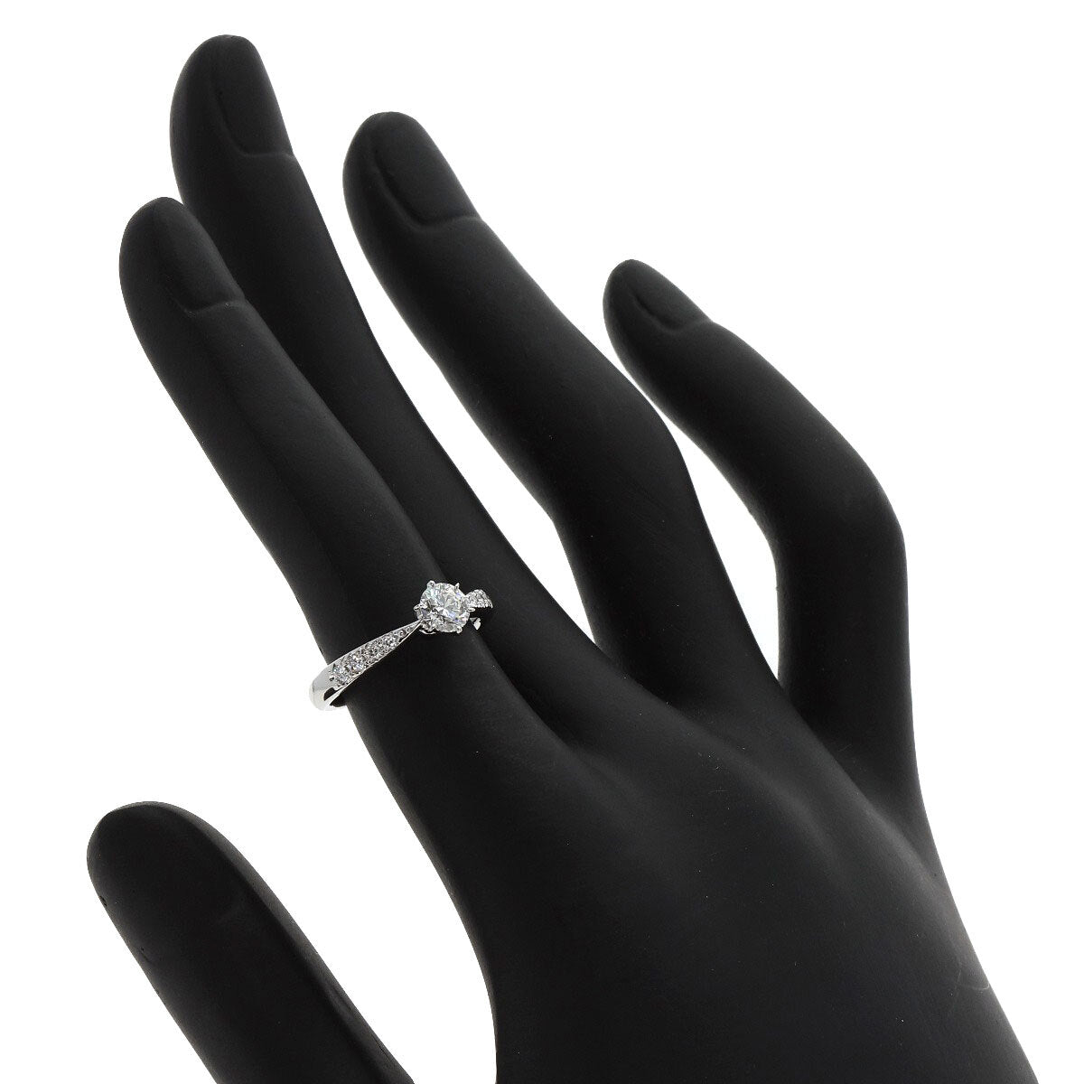 Tasaki   Ring 1P Diamond Platinum Pt950