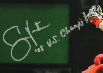 Shane Victorino Signed/Autographed 16X20 Photo Phillies Framed Jsa 197397