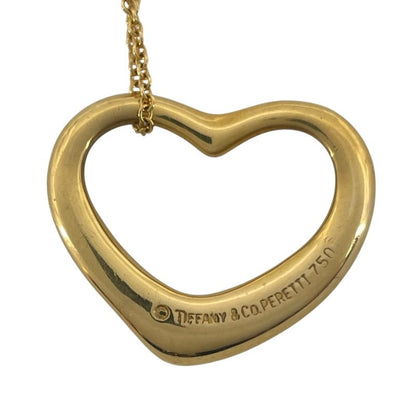 Tiffany & Co. Open Heart Necklace K18Yg