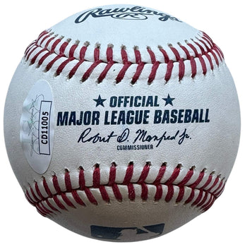 Matt Olson Autographed Official Major League Baseball (Jsa)