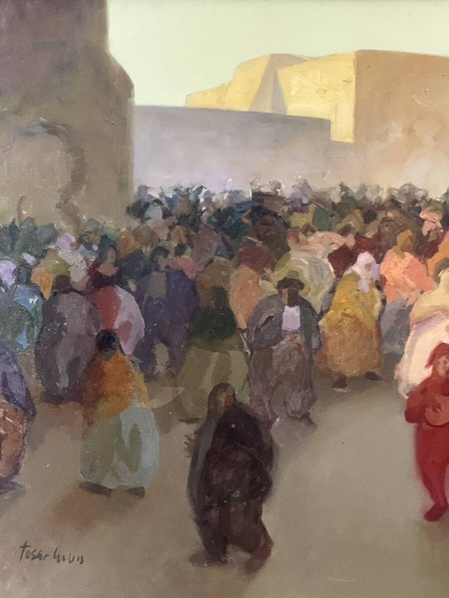 Tosar Granados Original Oil Painting Light and Shadow Large 25F Spanish Master