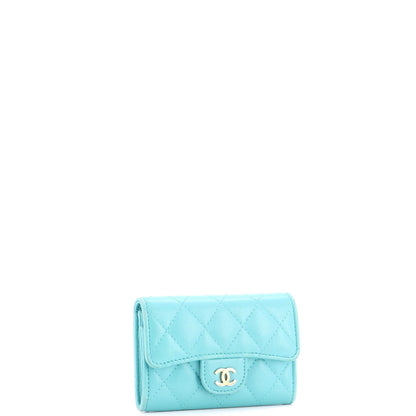 Chanel Classic Flap Card Case Quilted Lambskin