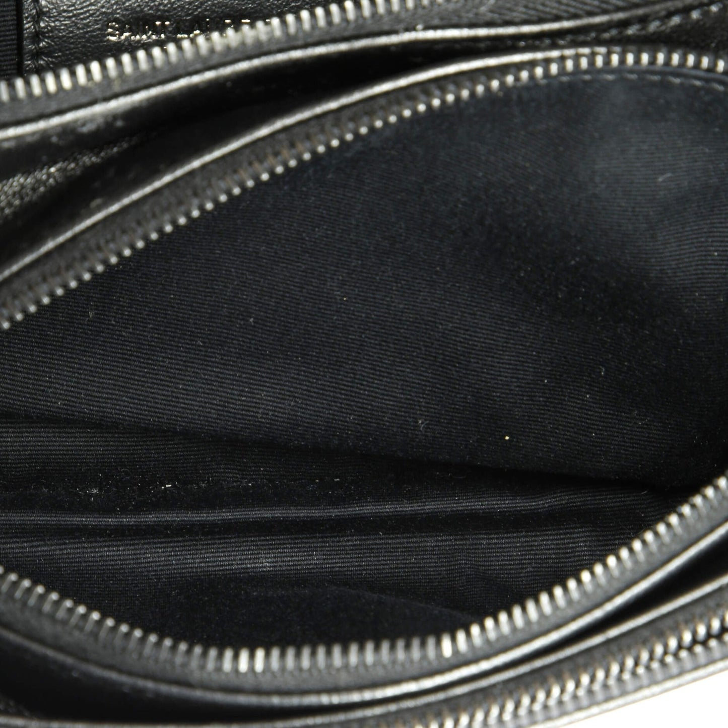 Saint Laurent Angie Chain Shoulder Bag Quilted Leather Small