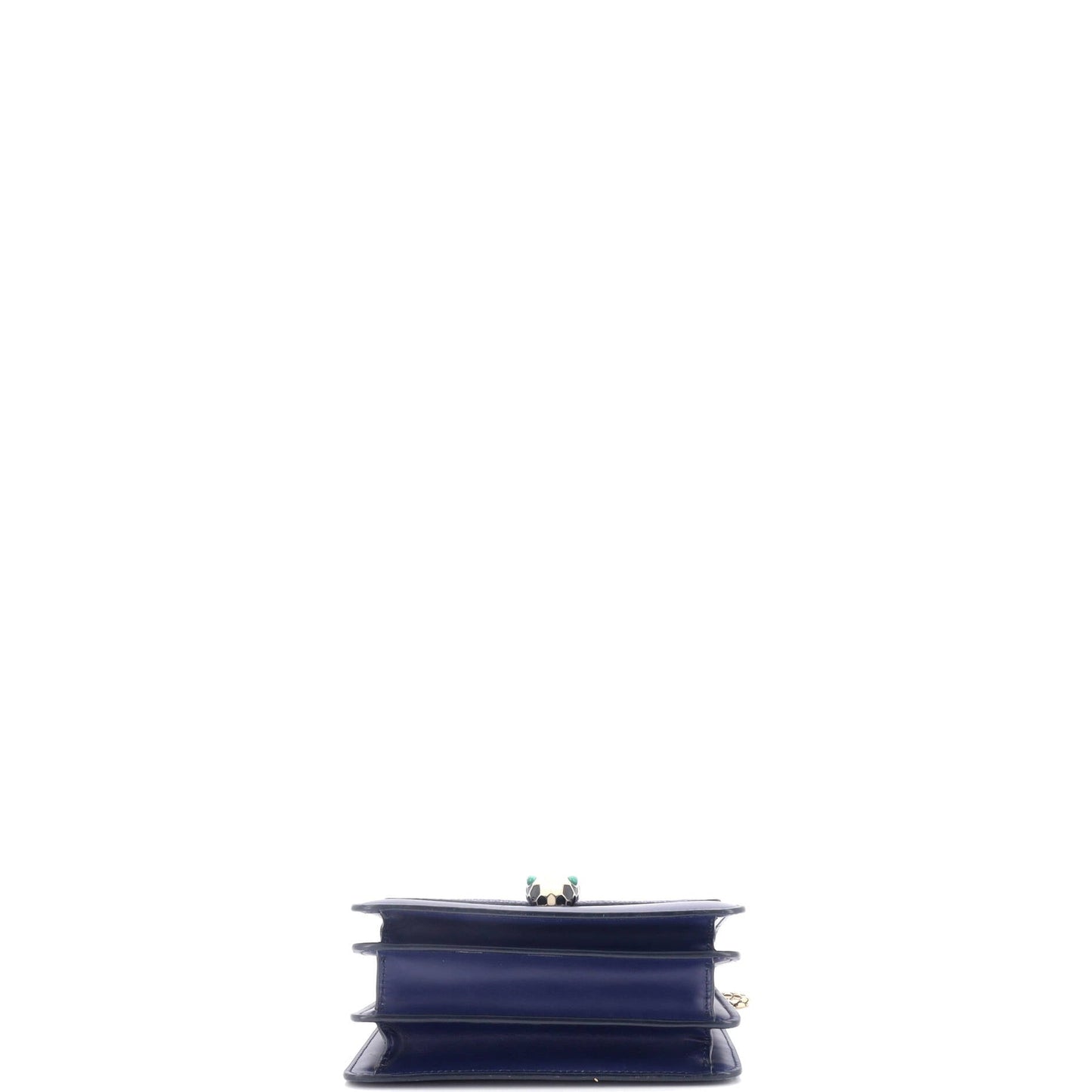 Bvlgari Serpenti Forever Top Handle Bag Leather And Stingray Small