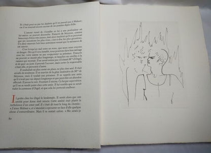 1953 1St Edition Le Bal Du Comte D'Orgel Radiguet/Cocteau Limited 250 Etching