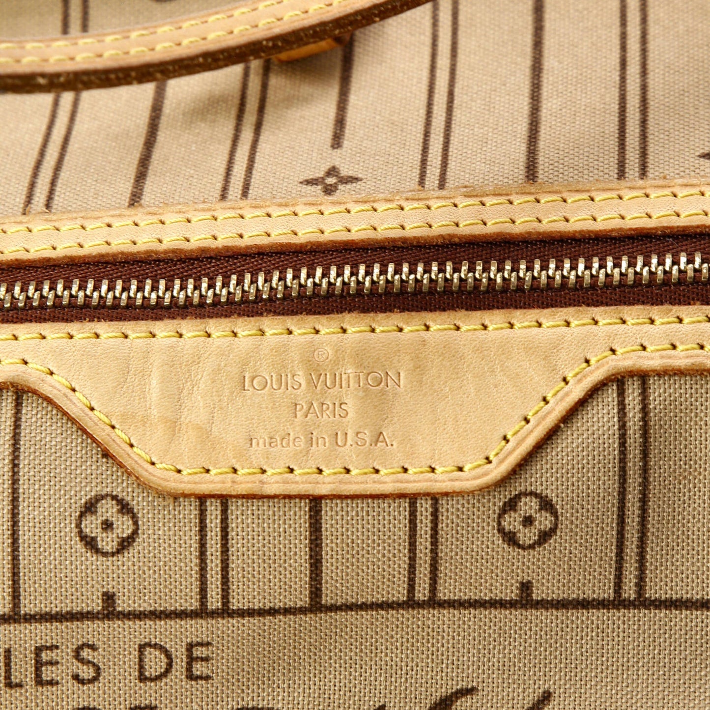 Louis Vuitton Neverfull Tote Monogram Canvas Gm