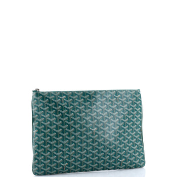 Goyard Senat Zip Pouch Coated Canvas Gm