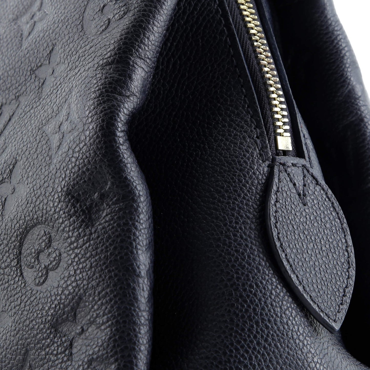 Louis Vuitton Vosges Handbag Whipstitch Monogram Empreinte Leather Mm