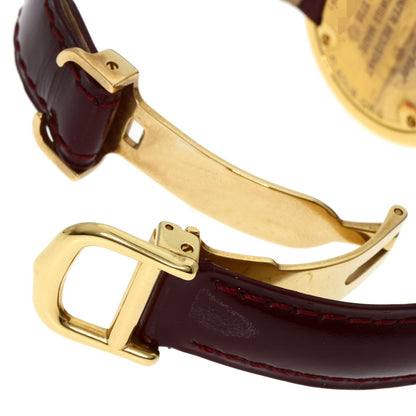 Cartier Must Trinity ? Watches W1010644 Gold Plated/Leather Ladies
