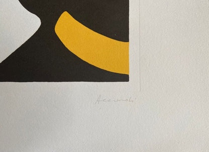 Carla Accardi Aquatint Etching Signed Numbered Published Certified