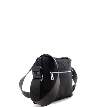 Bottega Veneta Snap Button Messenger Bag Nylon