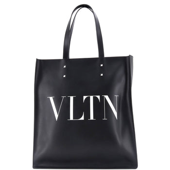 Valentino Garavani Vltn Rockstud Shopping Tote Printed Leather Tall