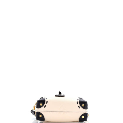 Louis Vuitton Petite Malle Souple Handbag Wild At Heart Monogram Empreinte Giant