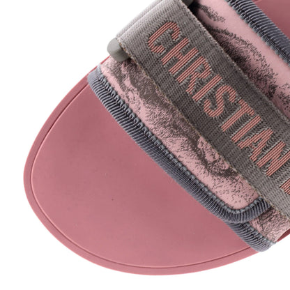 Christian Dior Women'S Dio(R)Evolution Slide Sandals Technical Fabric