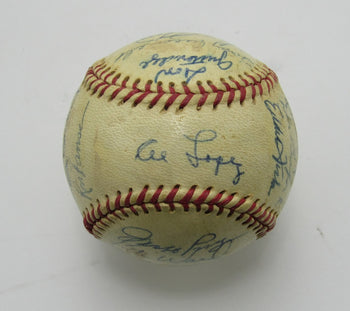 1963/64 Chicago White Sox Team Multi-Signed/Autographed (26) Baseball 196357