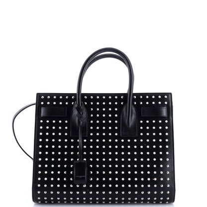 Saint Laurent Sac De Jour Bag Studded Leather Small