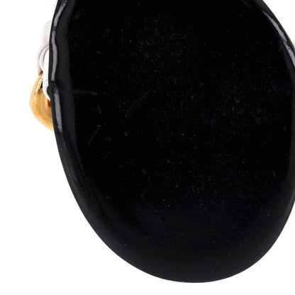 Versace Women'S Medusa Chain Heeled Sandals Leather