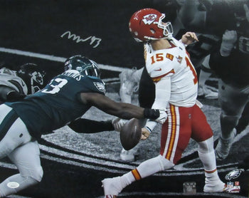 Milton Williams Eagles Signed/Autographed 16X20 Photo Super Bowl Lix Jsa 194717