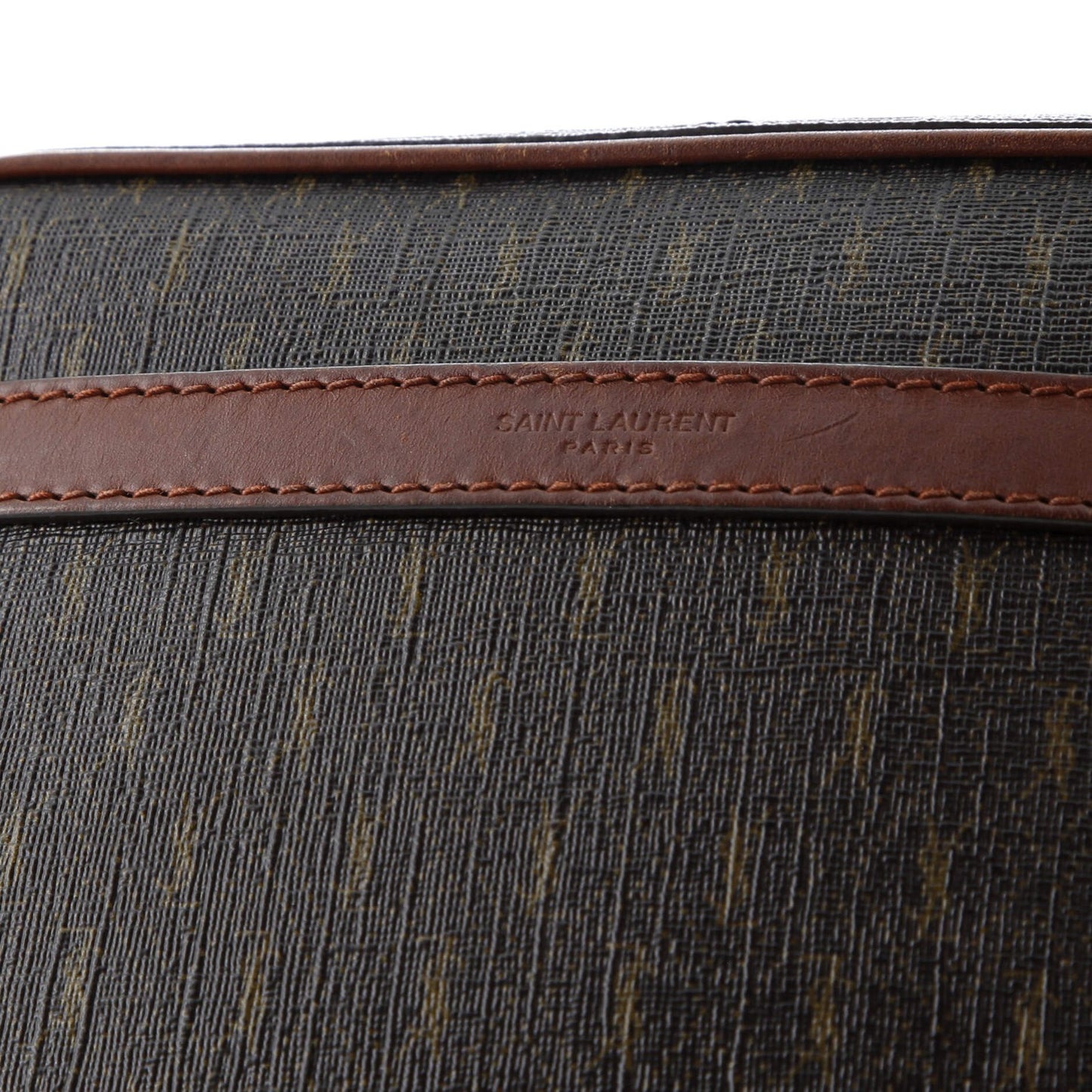 Saint Laurent Le Monogramme Camera Bag Monogram All Over Coated Canvas