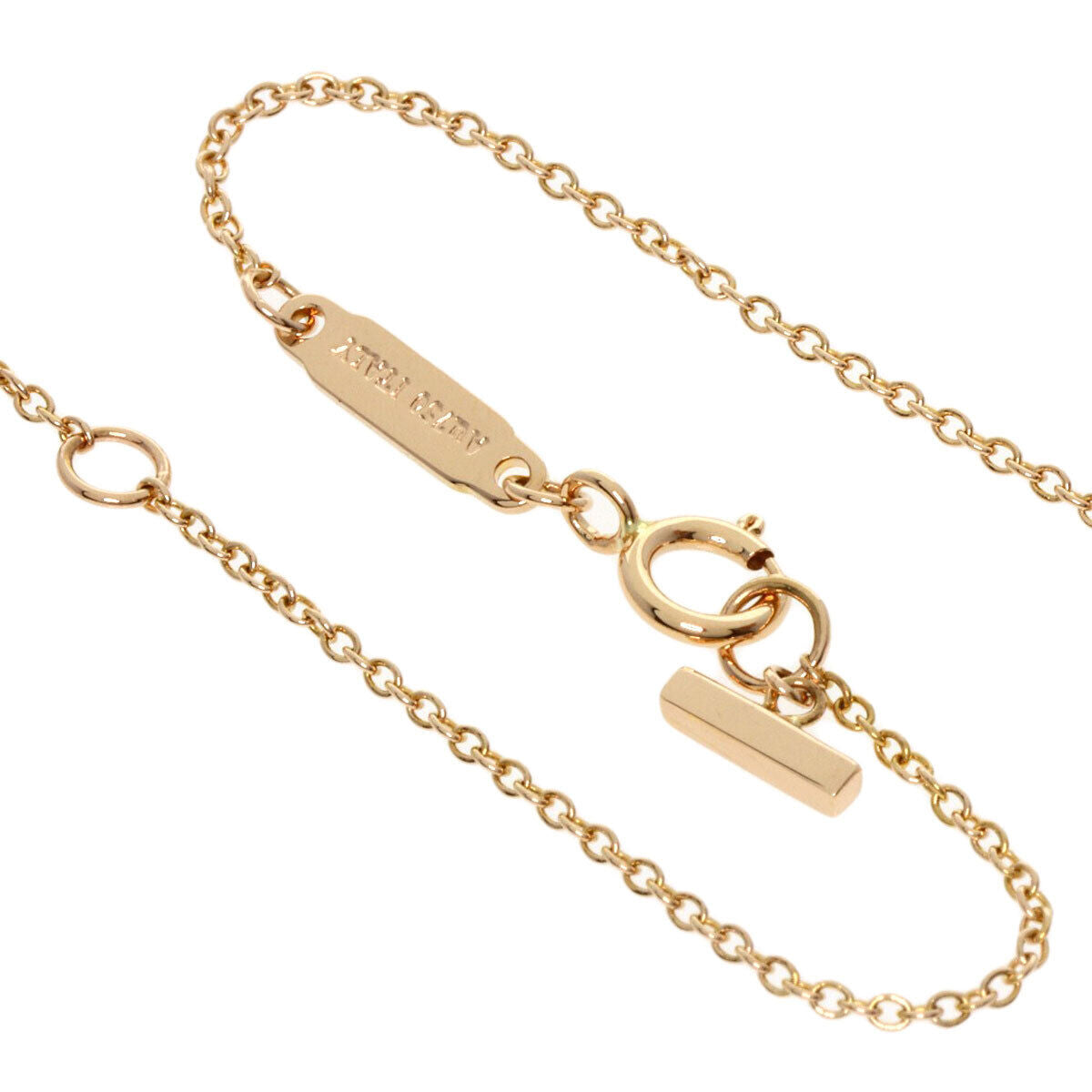 Tiffany&Co.   Necklace T Smile Mini Pink Sapphire