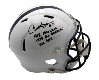 Chuck Fusina Autographed Full Size Speed Replica