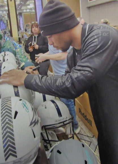Saquon Barkley Signed Speed Full Size Authentic