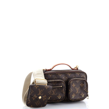 Louis Vuitton Utility Crossbody Bag Monogram Canvas