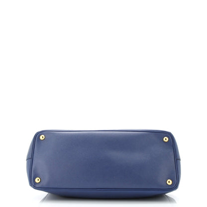 Prada Double Zip Lux Tote Saffiano Leather Large