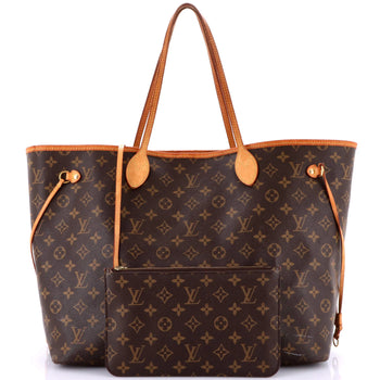 Louis Vuitton Neverfull Nm Tote Monogram Canvas Gm