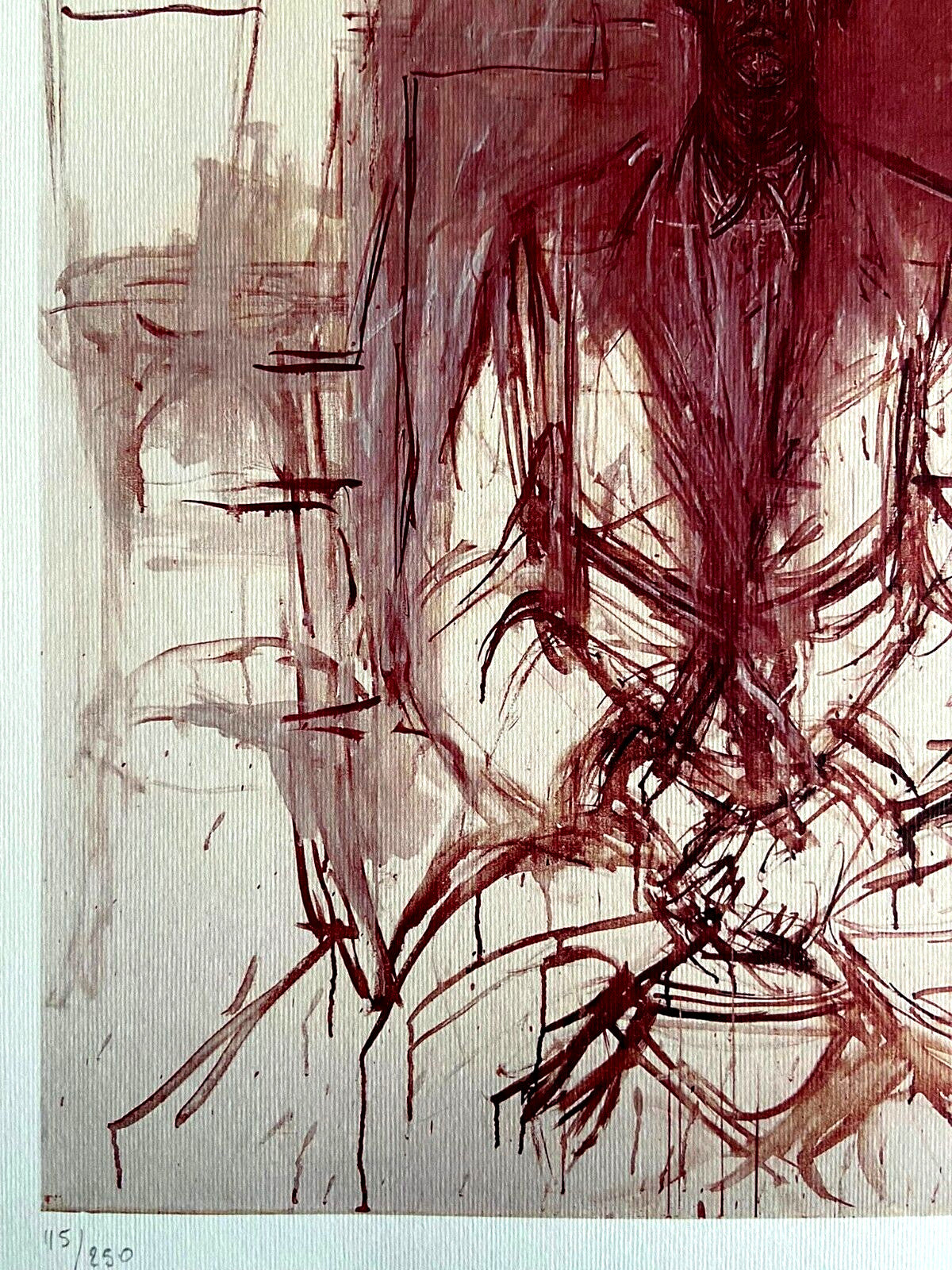 Alberto Giacometti Lithograph 1961 Maeght Coa Numbered Signed