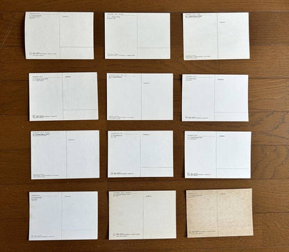 Joseph Beuys Postkarten (Postcards) 1968-1974