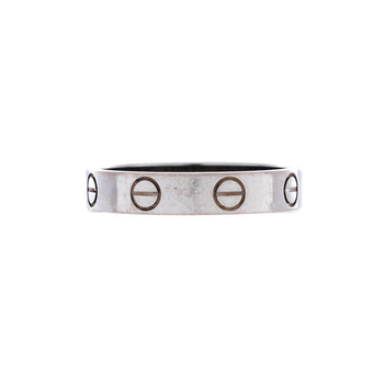 Cartier Love Wedding Band Ring 18K White Gold
