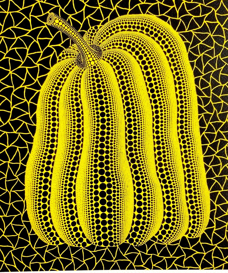 Yayoi Kusama Lithograph Mori Art Museum Coa Rare