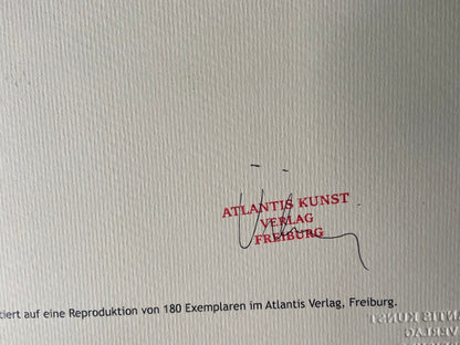 Josef Albers Lithograph Certified Numbered By Hand Signed (Joan.Mir)